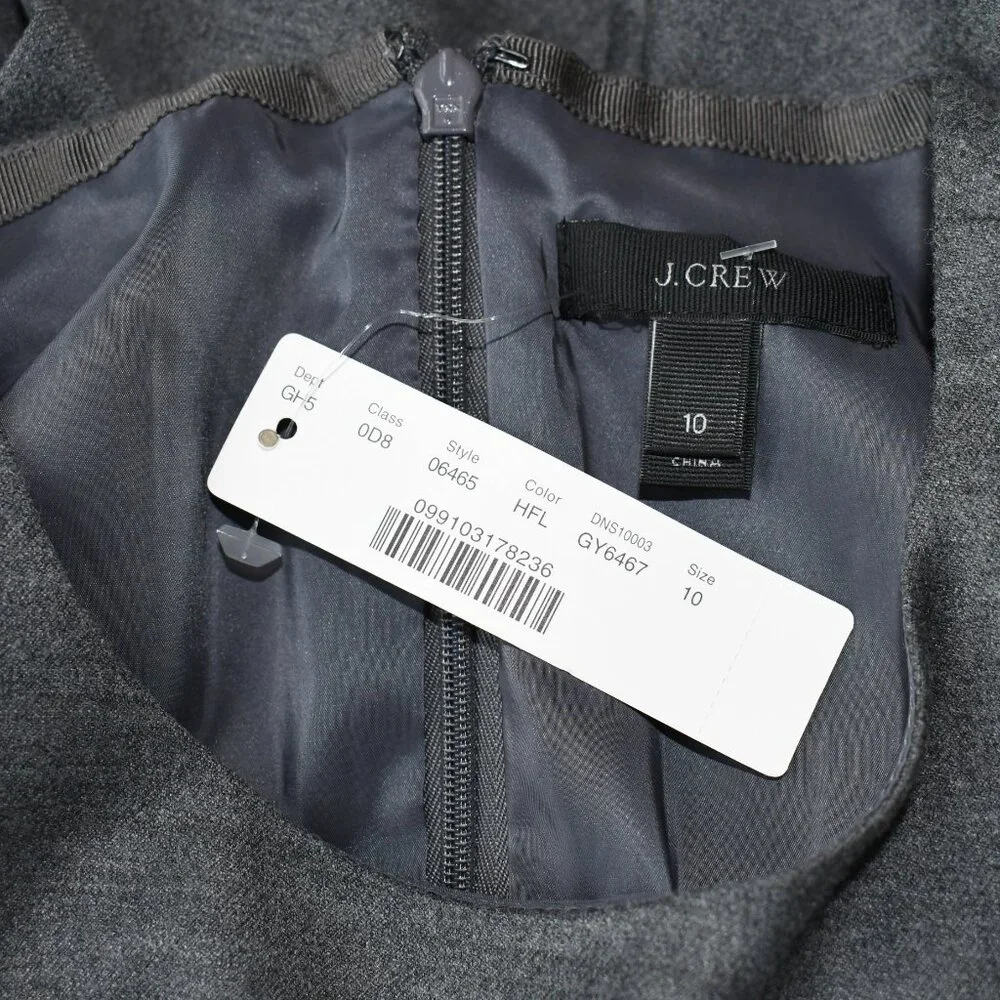 J. Crew Gray Dress - Picture 3 of 3